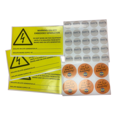 Custom Vinyl Labels