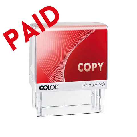 Printer 20/L with stock text - Paid