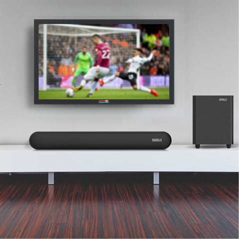 Parrot Speaker Sound Bar + 5.25 Inch Wireless Sub Incl Wall Bracket
