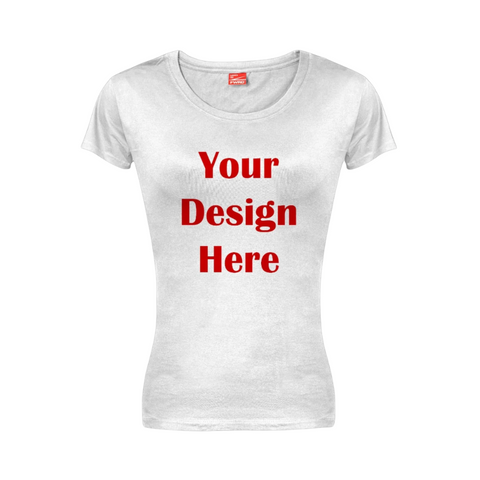 Ladies T-Shirt (round neck) Custom Branded/Printed