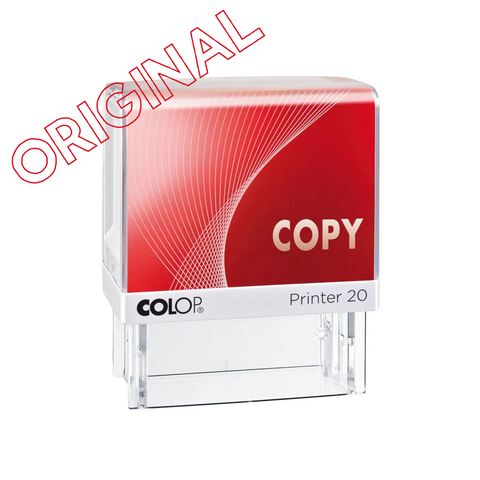 Printer 20/L with stock text - Original