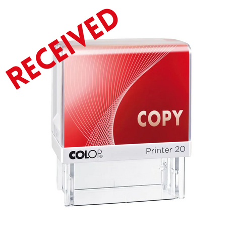 Printer 20/L with stock text - Received